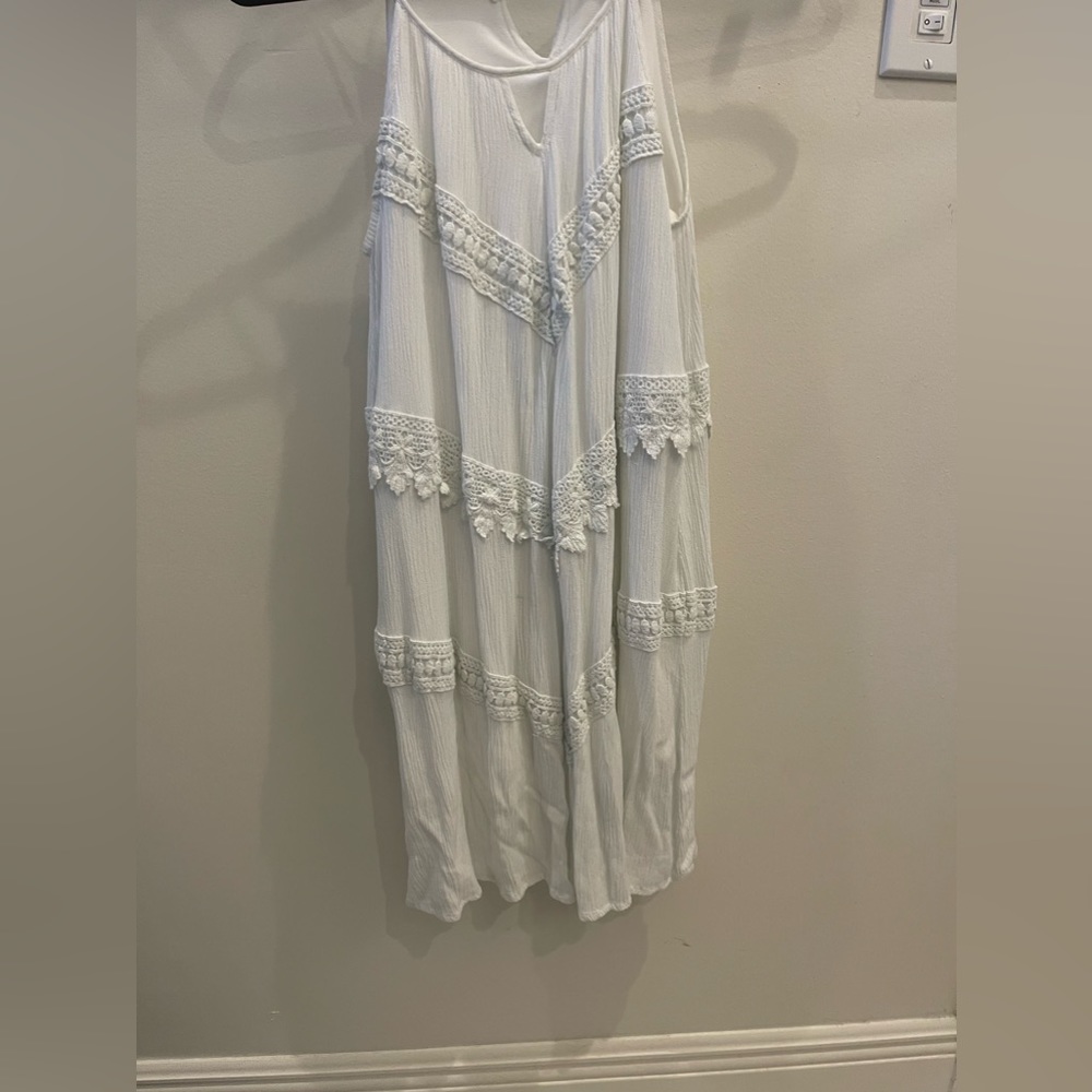 Girls white dress